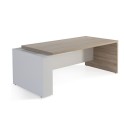 Mesa despacho G3 de JGorbe en olmo y blanco