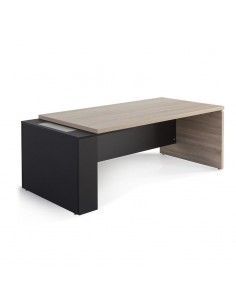 Mesa despacho G3 de JGorbe en olmo y negro