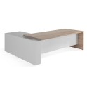 Mesa despacho G3 Premium de JGorbe en olmo y blanco