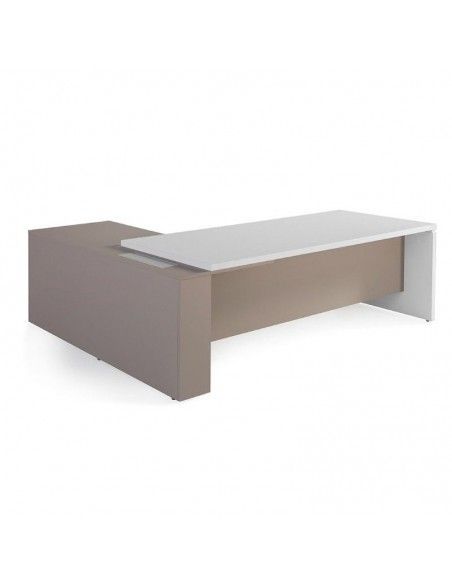 Mesa despacho G3 Premium de JGorbe en blanco y arena