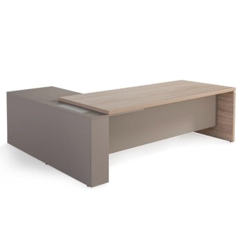 Mesa despacho G3 Premium de JGorbe en olmo y arena