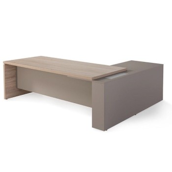 Mesa despacho G3 Premium de JGorbe en olmo y arena