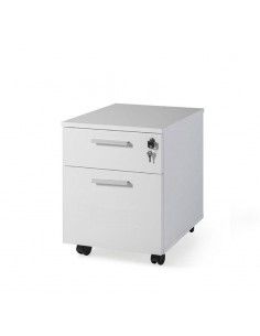 Cajonera oficina archivador serie G3 de jgorbe en blanco y arena 2