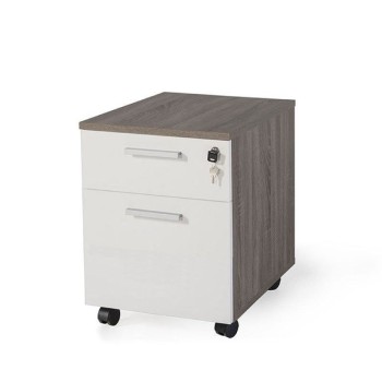 Cajonera oficina archivador serie G3 de jgorbe en nebraska y blanco