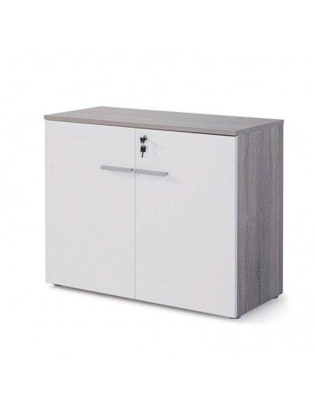 Armario oficina bajo serie G3 de jgorbe en nebraska y blanco