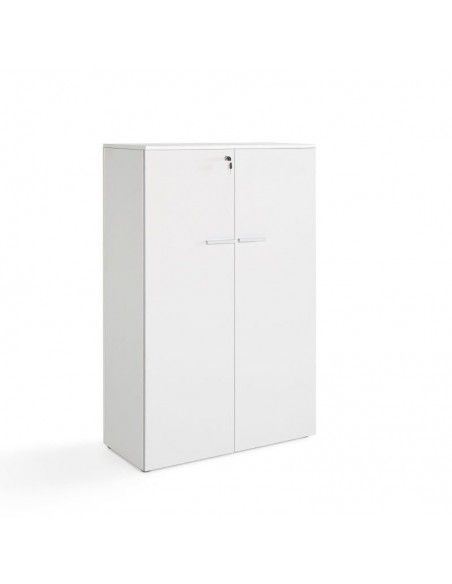 Armario oficina con puertas serie G3 de jgorbe en blanco