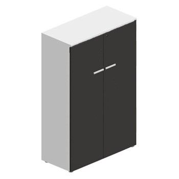 Armario oficina con puertas serie G3 de jgorbe en blanco y negro