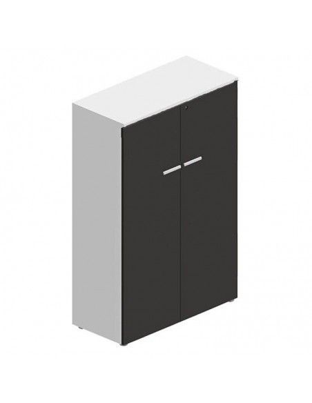 Armario oficina con puertas serie G3 de jgorbe en blanco y negro Armario oficina con puertas serie G3 de jgorbe en blanco y negro