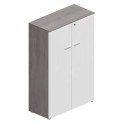 Armario oficina con puertas serie G3 de jgorbe en nebraska y blanco