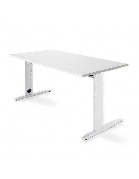 Mesa escritorio oficina Carving de Jgorbe en blanco