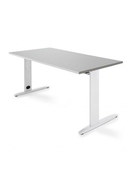 Mesa escritorio oficina Carving de Jgorbe en gris