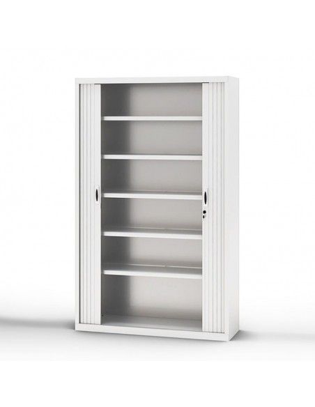 Armario oficina persiana vertical de Gapsa en blanco Armario oficina persiana vertical de Gapsa en blanco
