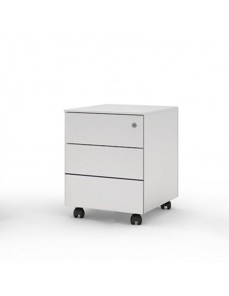 Cajonera metálica 3 cajones de Gapsa en blanco