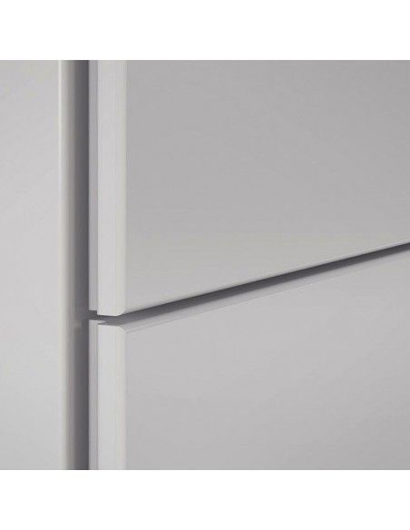 Detalle cajones de la cajonera metálica 3 cajones de Gapsa en gris Detalle cajones de la cajonera metálica 3 cajones de Gapsa en gris