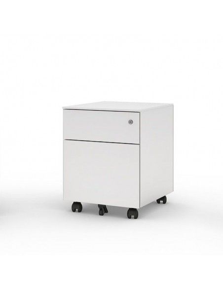 Cajonera archivador 2 cajones de Gapsa en color blanco Cajonera archivador 2 cajones de Gapsa en color blanco