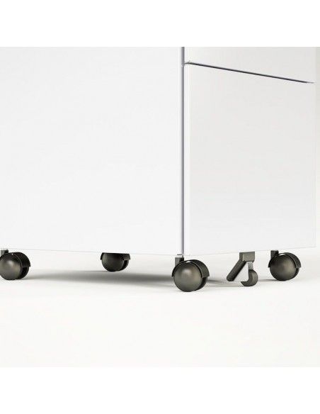 Detalle ruedas para cajonera archivador 2 cajones de Gapsa Detalle ruedas para cajonera archivador 2 cajones de Gapsa