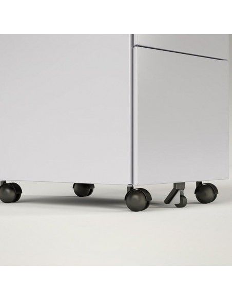 Detalle ruedas para cajonera archivador 2 cajones de Gapsa Detalle ruedas para cajonera archivador 2 cajones de Gapsa