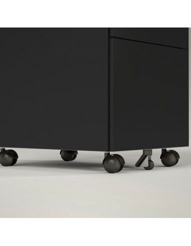 Detalle ruedas para cajonera archivador 2 cajones de Gapsa Detalle ruedas para cajonera archivador 2 cajones de Gapsa