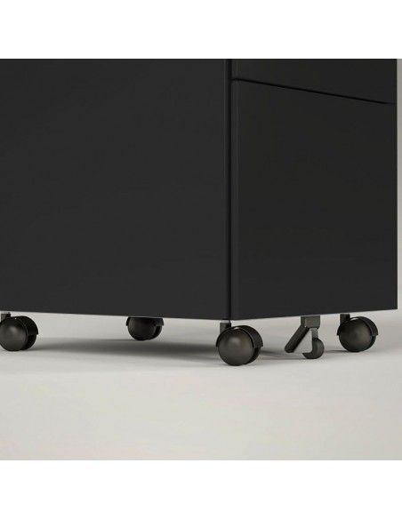 Detalle ruedas para cajonera archivador 2 cajones de Gapsa Detalle ruedas para cajonera archivador 2 cajones de Gapsa