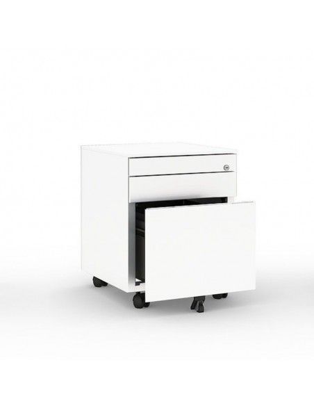 Cajonera oficina metálica 1 cajon, clasificador y portalápices de Gapsa