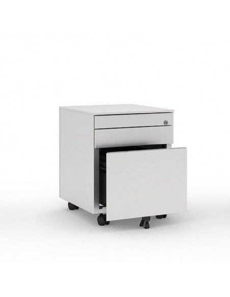 Cajonera oficina metálica 1 cajon, clasificador y portalápices de Gapsa