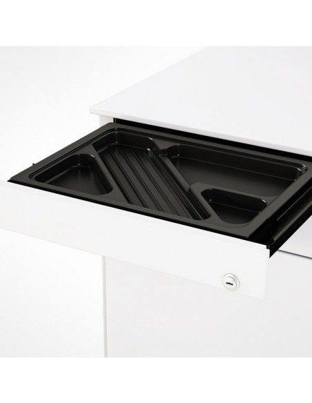 Detalle cajón portalápices de cajonera oficina Gapsa