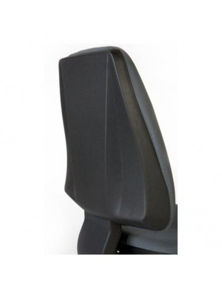Detalle respaldo silla confidente Adapta de Dileoffice en negro Detalle respaldo silla confidente Adapta de Dileoffice en negro