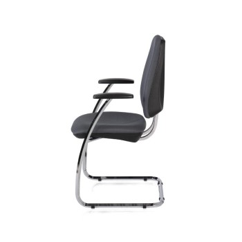 Silla confidente Adapta de Dileoffice en negro