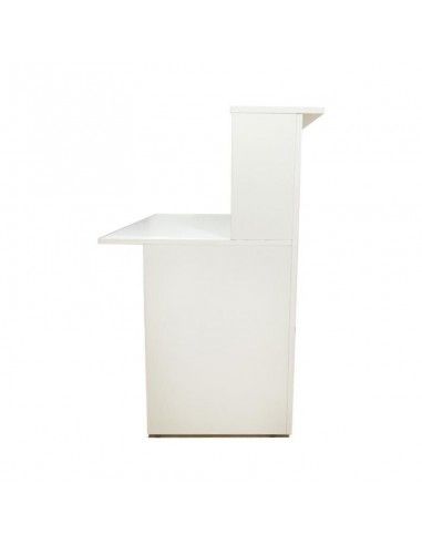 Lateral del mostrador recepcion blanco Basic de JGorbe Lateral del mostrador recepcion blanco Basic de JGorbe