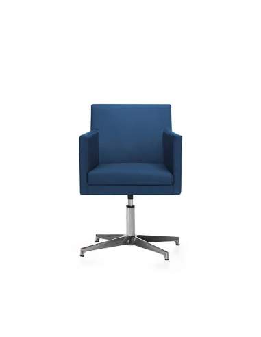 Sillon oficina Brooklyn de Dileoffice en color azul