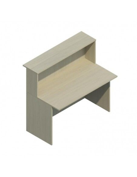 Mostrador recepcion Basic de JGorbe en olmo claro Mostrador recepcion Basic de JGorbe en olmo claro