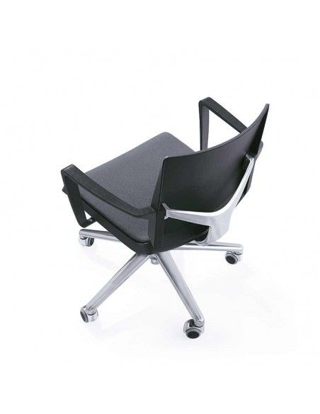 Silla de estudio Atenea de Dileoffice en antracita Silla de estudio Atenea de Dileoffice en antracita