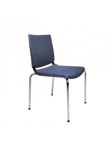 Silla confidente Atenea de Dileoffice en azul Silla confidente Atenea de Dileoffice en azul