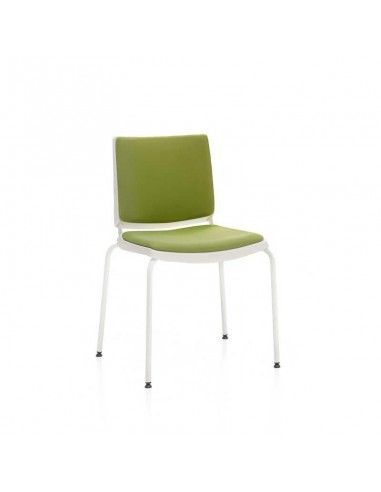 Silla confidente Atenea de Dileoffice en verde Silla confidente Atenea de Dileoffice en verde