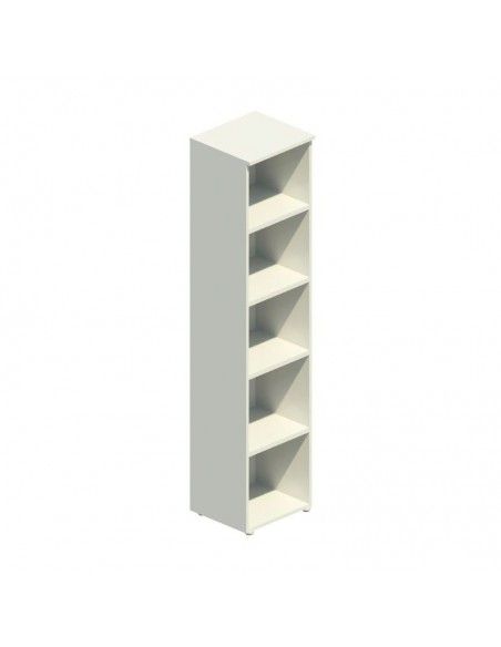 Estanteria oficina alta estrecha de JGorbe en blanco