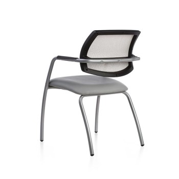 Silla confidente con brazos Urban de tecno-ofiss en gris