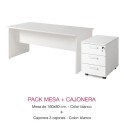 Oferta muebles oficina mesa escritorio y cajonera
