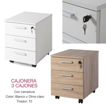 Oferta muebles oficina mesa escritorio y cajonera