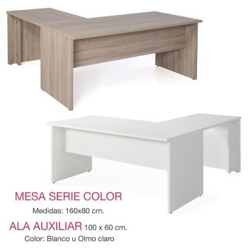 Oferta muebles oficina mesa escritorio, ala y cajonera