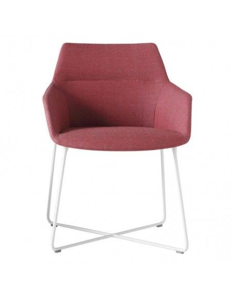 Silla confidente pie varilla Dunas XS de Inclass Silla confidente pie varilla Dunas XS de Inclass