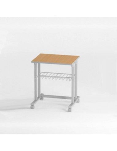 Mesa auxiliar para impresora de systemtronic en color madera Mesa auxiliar para impresora de systemtronic en color madera