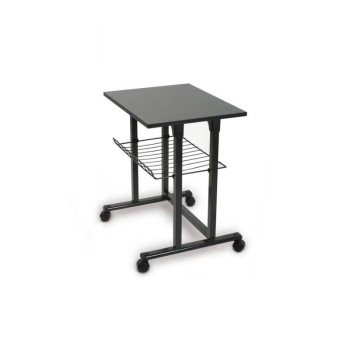 Mesa auxiliar para impresora de systemtronic en gris