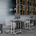 Mesas escritorio pequeño para ordenador de systemtronic