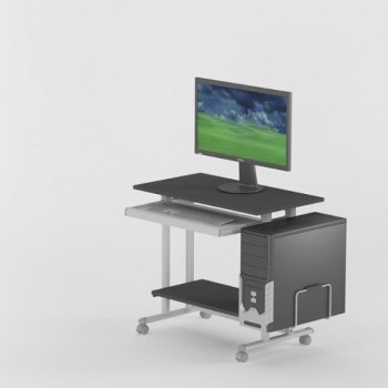 Mesa de escritorio pequeño para ordenador de systemtronic