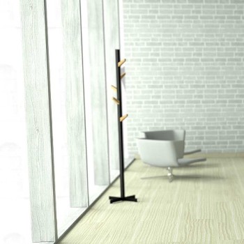 Perchero oficina Tree de systemtronic negro