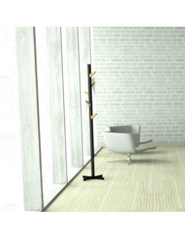 Perchero oficina Tree de systemtronic negro Perchero oficina Tree de systemtronic negro