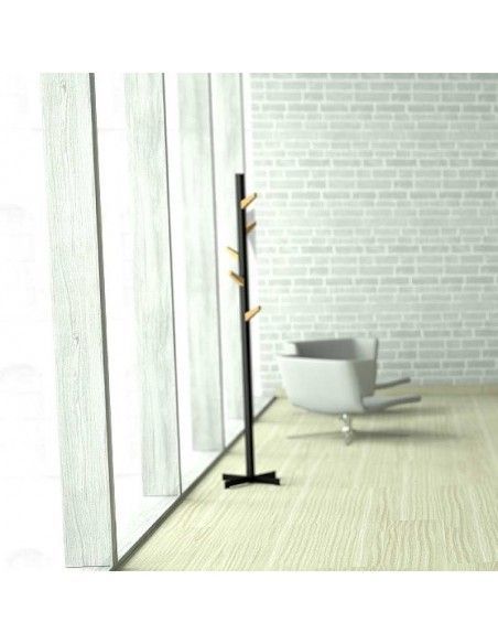 Perchero oficina Tree de systemtronic negro Perchero oficina Tree de systemtronic negro