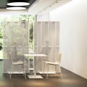 Biombo separador Malva de Systemtronic en varios colores