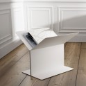 Revistero Mott de systemtronic en blanco
