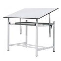 Mesa de dibujo de Rocada en blanco